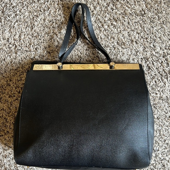 FURLA
Black Leather Tote Bag - Picture 16 of 16